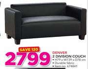 Denver 2 Division Couch