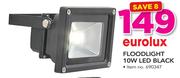 Eurolux Floodlight 10W LED Black