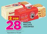 Bakers Biscuits Assorted-For 2