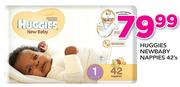 Huggies Newbaby Nappies-42's