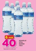 Aquelle Still Water-6x750ml
