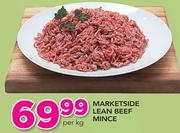 Marketside Lean Beef Mince-Per Kg