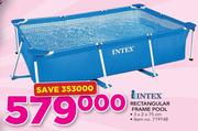 Intex Rectangular Frame Pool-3 x 2 x 75cm