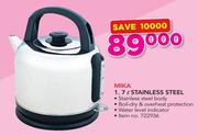 Mika 1.7Ltr Stainless Steel