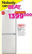 Defy 269Ltr Metallic Bottom Freezer Fridge DFC423