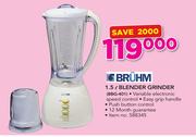 Bruhm 1.5Ltr Belender Grinder BBG-401