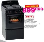 Defy 4 Solid Plate STOVE DSS514