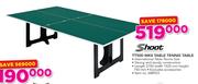 Shoot TT500 MKII Table Tennis Table-L2750 x W1525 x H750mm