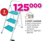 HomeQuip 3 Step Ladder