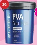Homestead 20Ltr Fast Hide White Paint