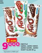 Nestle Aero, Aero Mint, Aero Dark, Aero Duet Slab-2x85g