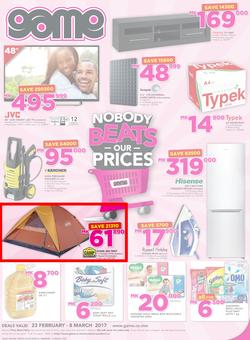 Game Malawi : Nobody Beats Our Prices (23 Feb - 8 Mar 2017), page 1