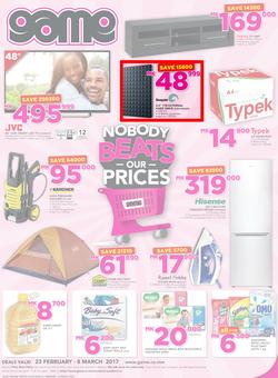 Game Malawi : Nobody Beats Our Prices (23 Feb - 8 Mar 2017), page 1