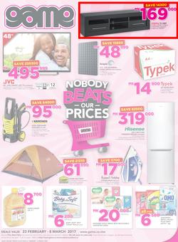 Game Malawi : Nobody Beats Our Prices (23 Feb - 8 Mar 2017), page 1