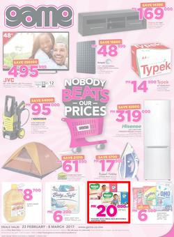 Game Malawi : Nobody Beats Our Prices (23 Feb - 8 Mar 2017), page 1