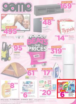 Game Malawi : Nobody Beats Our Prices (23 Feb - 8 Mar 2017), page 1