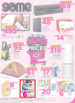 Game Malawi : Nobody Beats Our Prices (23 Feb - 8 Mar 2017), page 1