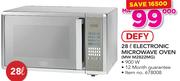 Defy 28Ltr Electric Microwave MW M2822MG