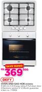 Defy Oven And Gas Hob DCB004