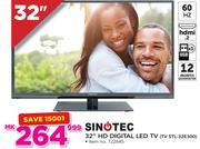 Sinotec 32" HD Digital LED TV STL-32E300