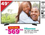 Hisense 49" FHD Smart LED TV 49K3110PW