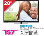 Telefunken 28" FHD LED TV TLEDD-28FHD