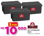 Big Jim Storage Box-3x25Ltr