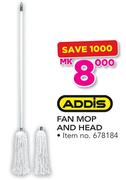 Addis Fan Mop And Head
