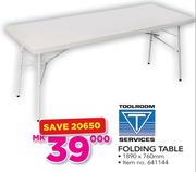 Toolroom Folding Table