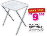 Folding Tray Table