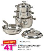 Mainstays 8 Piece Cookware Set