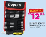 Fragram 26 Piece Screwdriver Set 1881