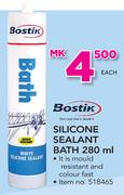 Bostik Silicone Sealant Bath-280ml