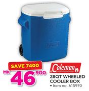 Coleman 28QT Wheeled Cooler Box