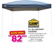 Camp Master 3x3m Instant Gazebo