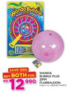 Wanda Bubble Plus Zippi Flubbaloon