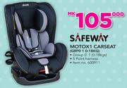 Safeway Moto X1 Carseat GRPO 1 0-18KG