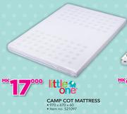 Little One Camp Cot Mattress