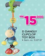 Playgro D Dangly ClipClop Toy Box