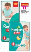 Pampers Pants JP Sizes Junior Assorted-48's Per Pack