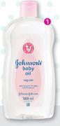 Johnsons Baby Oil-500ml