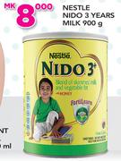Nestle Nido 3 Years Milk-900g
