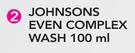 Johnsons Even Complex Wash-100ml