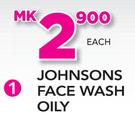 Johnsons Face Wash Oily