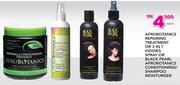 AfrobotanicsRepairingTreatment Or 3In1 KiddiesSprayOrBlackPearlConditioning/ShampooMoisturiser-Each
