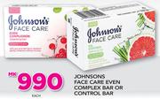 Johnsons Face Care Even Complex Bar Or Control Bar-Each