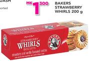 Bakers Strawberry Whirls-200g