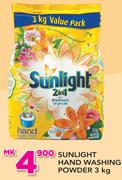 Sunlight Hand Washing Powder-3Kg
