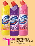 Domestos Bleach Assorted-750ml Each