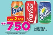 Assorted Cans-2x330ml